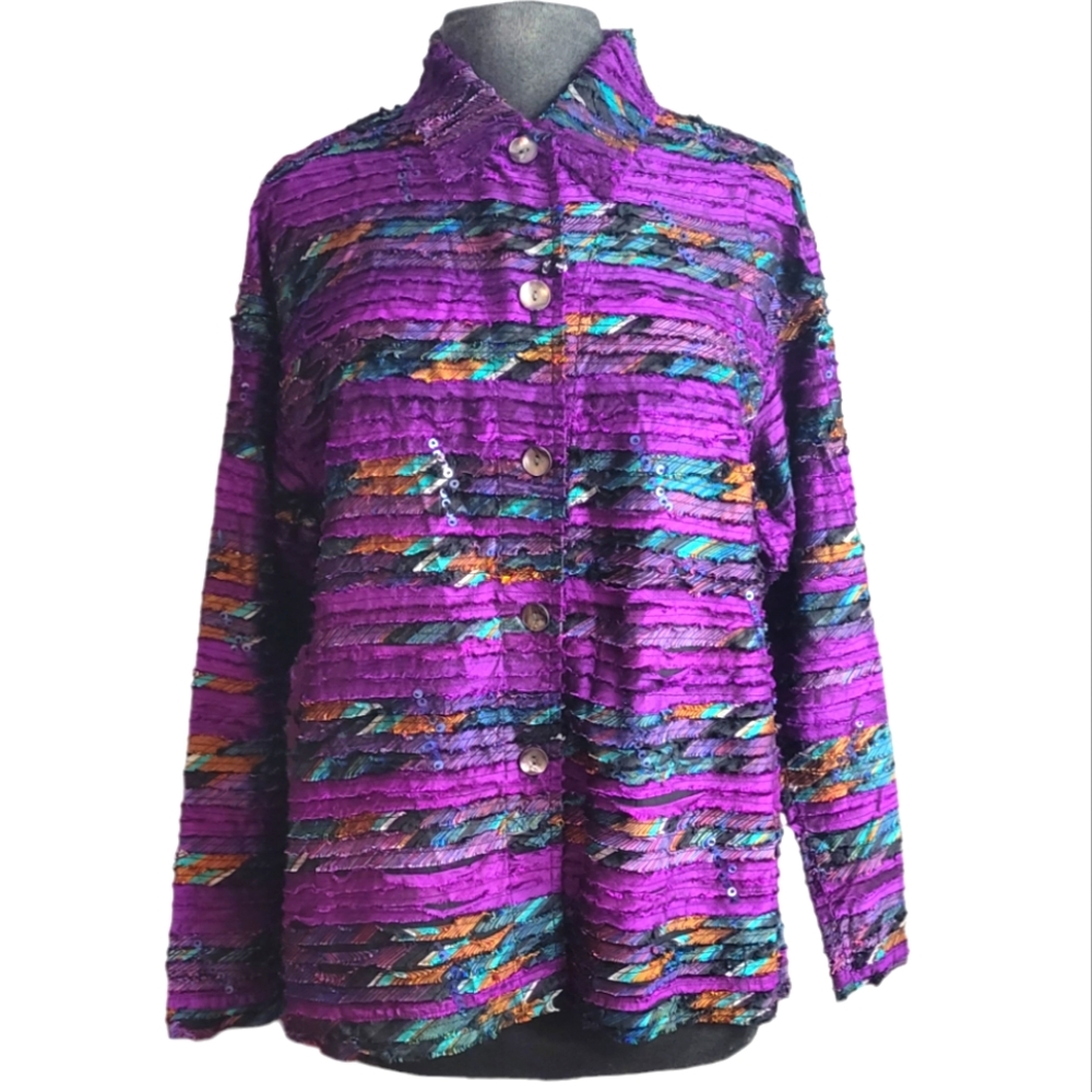 Chico's Design jacket w/Worthington black cami